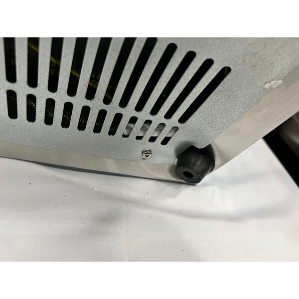 Scratch and Dent Avantco PG400S Commercial Dual Panini Sandwich Grill with Smooth Plates and 19 5/8" x 9 1/8" Cooking Surface - 120V, 3500W