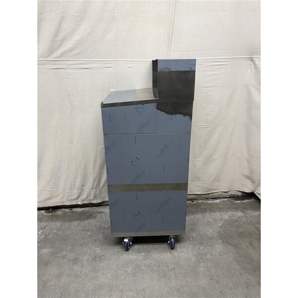 Scratch and Dent Lavex Shipping / Receiving Mobile Desk with Enclosed Base