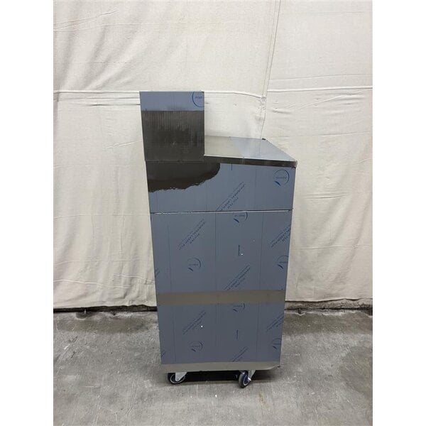 Scratch and Dent Lavex Shipping / Receiving Mobile Desk with Enclosed Base