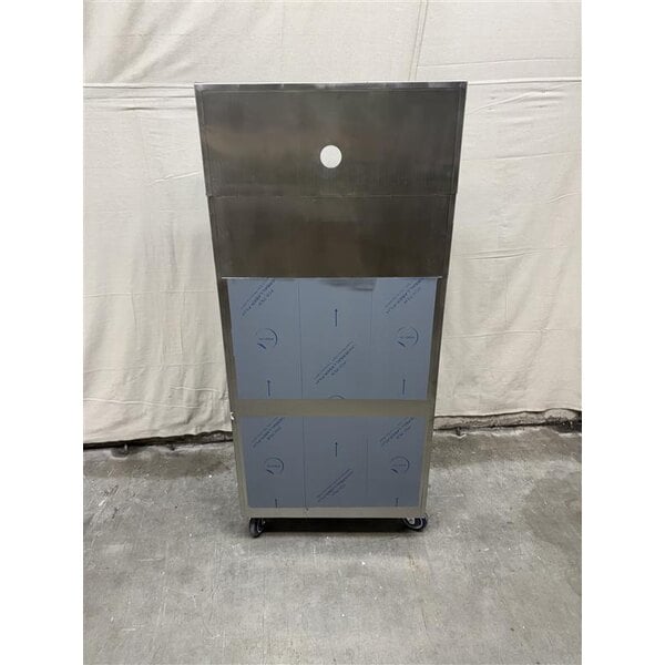 Scratch and Dent Lavex Shipping / Receiving Mobile Desk with Enclosed Base