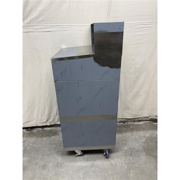 Scratch and Dent Lavex Shipping / Receiving Mobile Desk with Enclosed Base