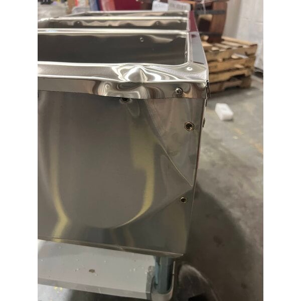 Scratch and Dent ServIt Three Pan Open Well Electric Steam Table with Adjustable Undershelf - 120V, 1500W