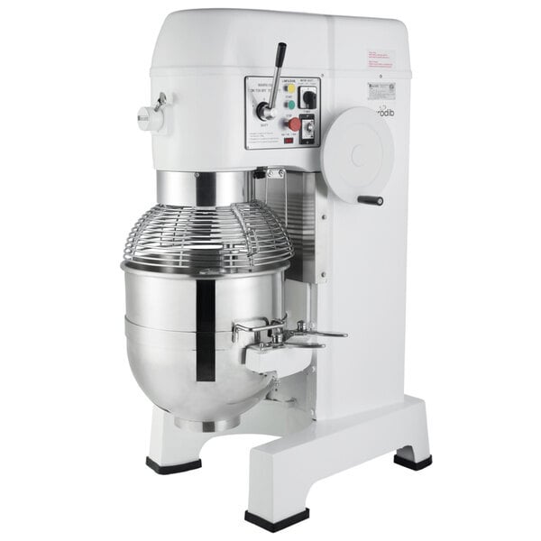 Scratch and Dent Eurodib M60A 220ETL 60 Qt. Commercial Planetary Floor Mixer with Wheels - 208V, 3 1/2 hp