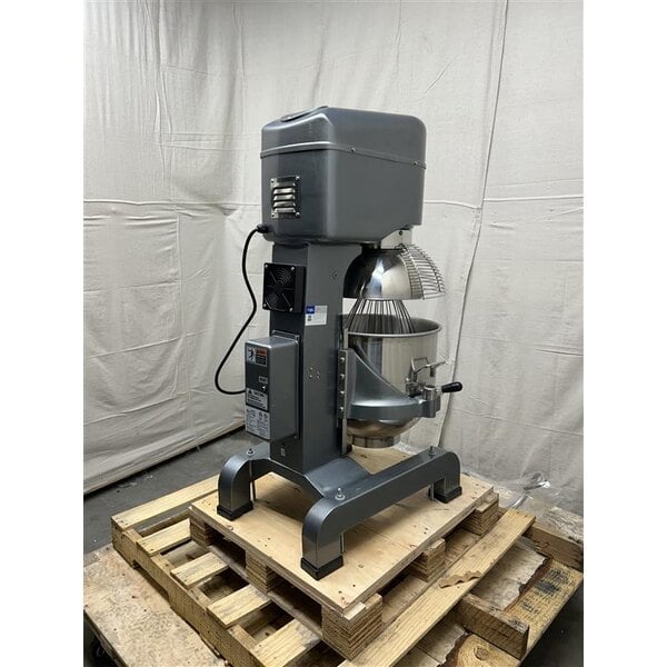 Scratch and Dent Eurodib M60A 220ETL 60 Qt. Commercial Planetary Floor Mixer with Wheels - 208V, 3 1/2 hp