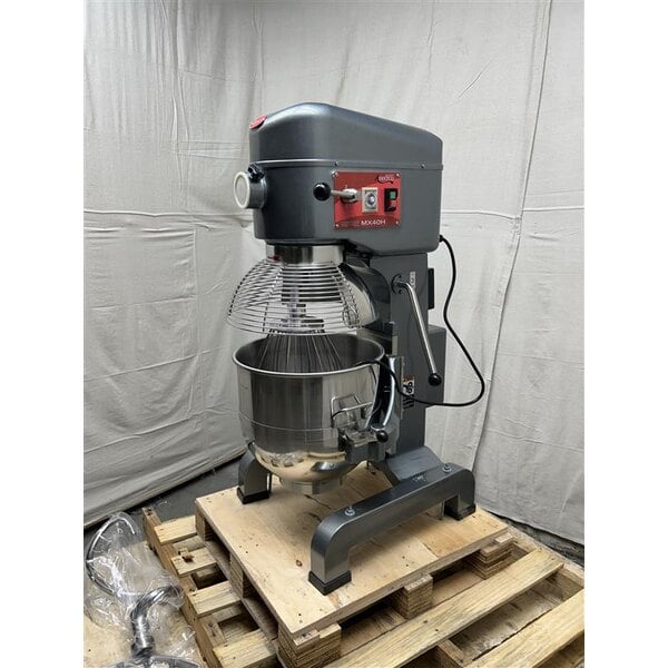 Scratch and Dent Eurodib M60A 220ETL 60 Qt. Commercial Planetary Floor Mixer with Wheels - 208V, 3 1/2 hp