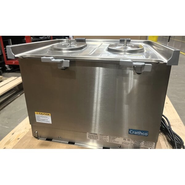 Scratch and Dent Crathco SR-25-16 Classic Pro Bubbler Double 4.75 Gallon Bowl Refrigerated Beverage Dispenser - 120V