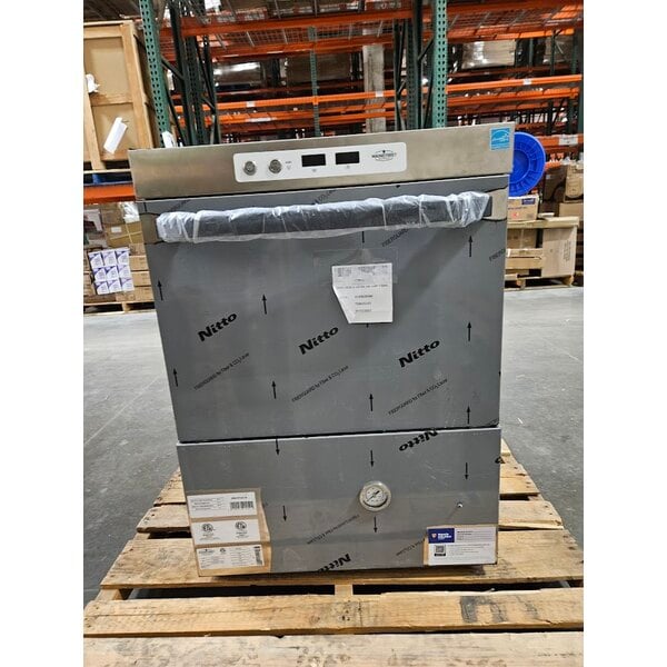 Scratch and Dent MainStreet Equipment HTUC High-Temperature Undercounter Dishwasher - 208V/240V, 1 Phase