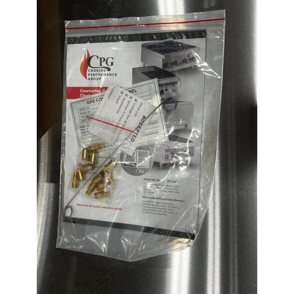 Scratch and Dent Cooking Performance Group GT-CPG-72-NL 72" Gas Countertop Griddle with Thermostatic Controls - 180,000 BTU