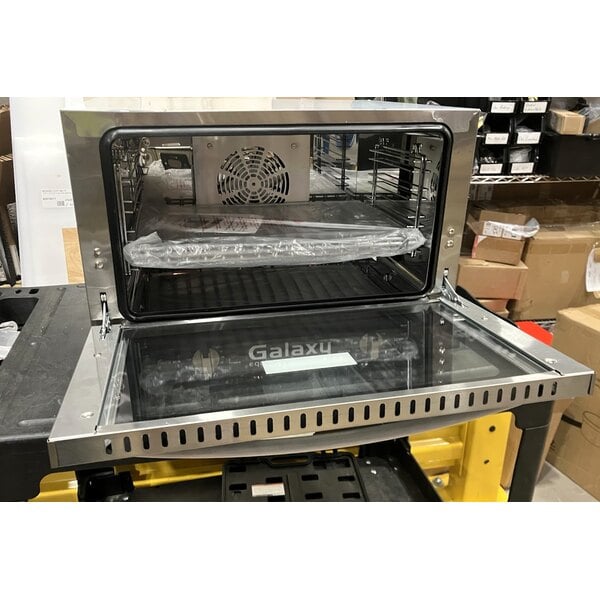 Scratch and Dent Galaxy COE3H Half Size Countertop Convection Oven - 120V