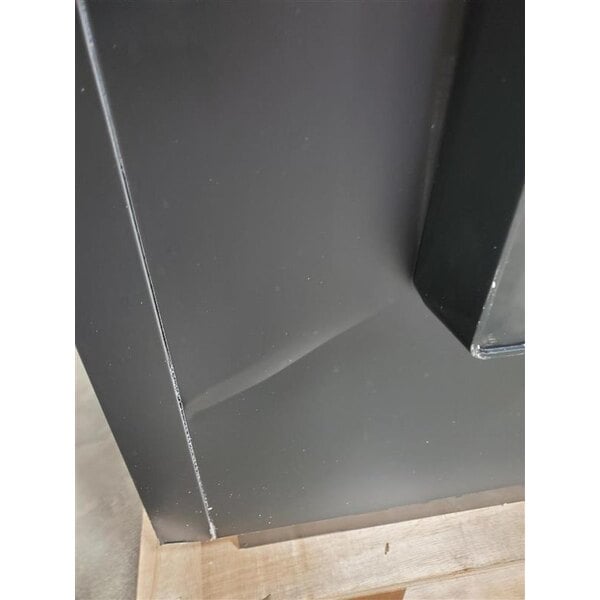 Scratch and Dent Avantco HBB-80-HC 80" Black Horizontal Bottle Cooler