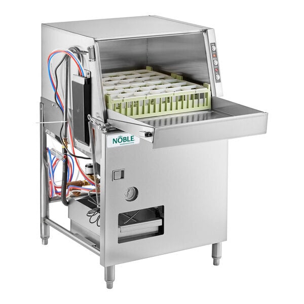 Scratch and Dent Noble Warewashing DG Low Temperature Single Rack Glass Washer / Dishwasher