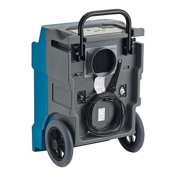 Scratch and Dent Boltic 200 Pint Commercial Dehumidifier with Automatic Purge Pump, Drain Hose, and Wheels - 115V, 945W