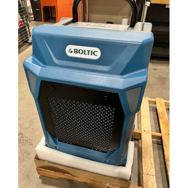 Scratch and Dent Boltic 200 Pint Commercial Dehumidifier with Automatic Purge Pump, Drain Hose, and Wheels - 115V, 945W