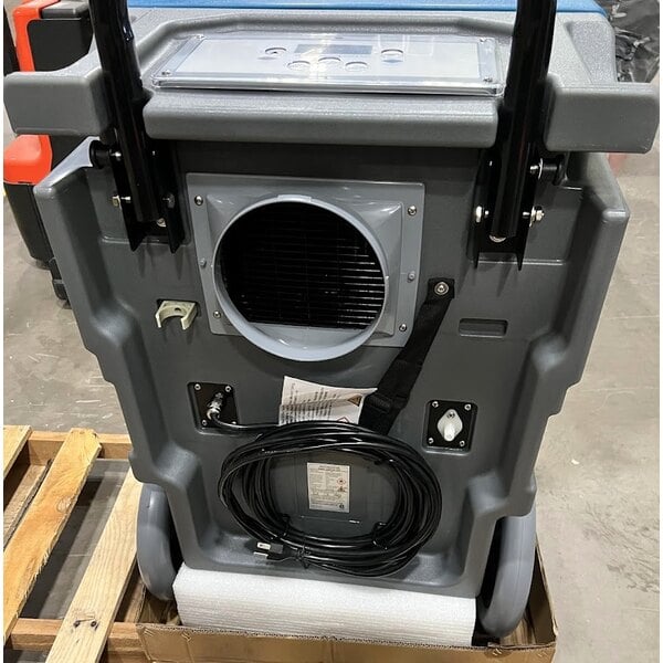 Scratch and Dent Boltic 200 Pint Commercial Dehumidifier with Automatic Purge Pump, Drain Hose, and Wheels - 115V, 945W