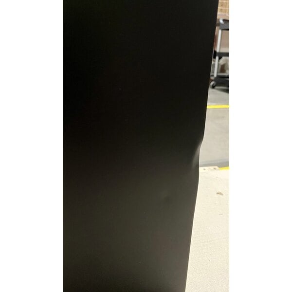 Scratch and Dent Ex-Cell Kaiser RC-KD36-C BLX Kaleidoscope XL Series Black Texture Square 36 Gallon Customizable Cans / Bottles Receptacle