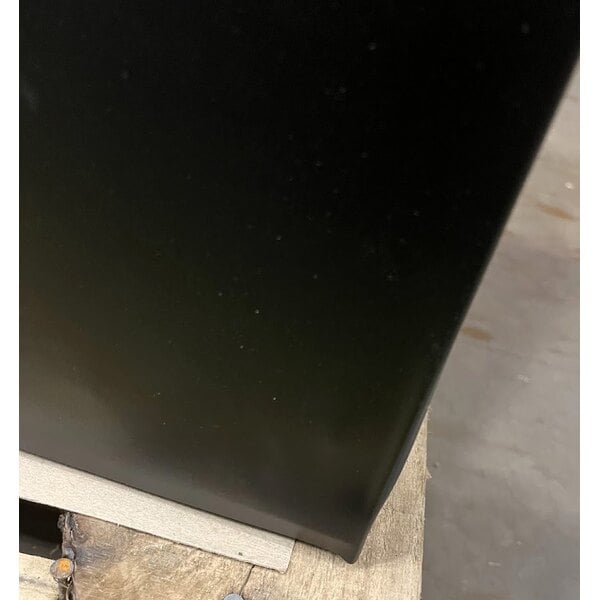 Scratch and Dent Ex-Cell Kaiser RC-KD36-C BLX Kaleidoscope XL Series Black Texture Square 36 Gallon Customizable Cans / Bottles Receptacle