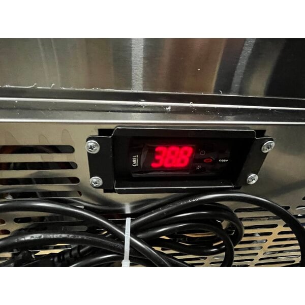 Scratch and Dent Avantco UBB-1G-HC-S 23" Stainless Steel Glass Door Back Bar Refrigerator