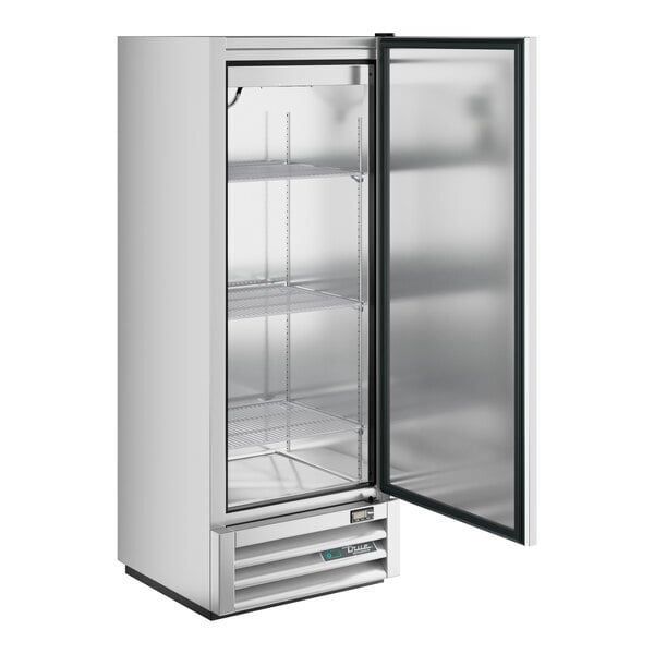 Scratch and Dent True T-12-HC 24 7/8" One Section Solid Door Reach-In Refrigerator
