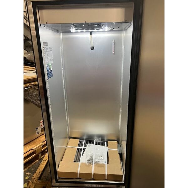 Scratch and Dent True T-12-HC 24 7/8" One Section Solid Door Reach-In Refrigerator