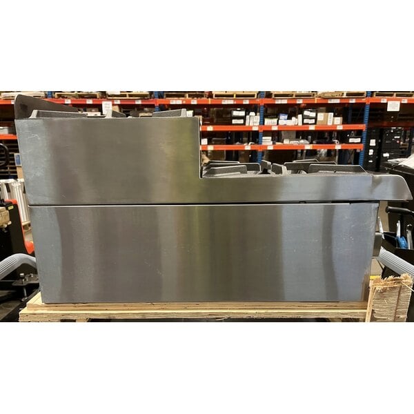 Scratch and Dent Cooking Performance Group SR-CPG-12-NL 12" Step-Up Countertop Range / Hot Plate with 2 High Output Burners - 60,000 BTU