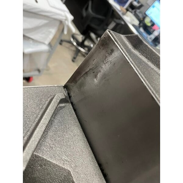 Scratch and Dent Cooking Performance Group SR-CPG-12-NL 12" Step-Up Countertop Range / Hot Plate with 2 High Output Burners - 60,000 BTU