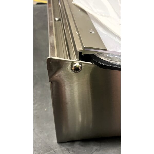 Scratch and Dent San Jamar FP8244FL EZ-Chill 4-Compartment Stainless Steel Condiment Bar