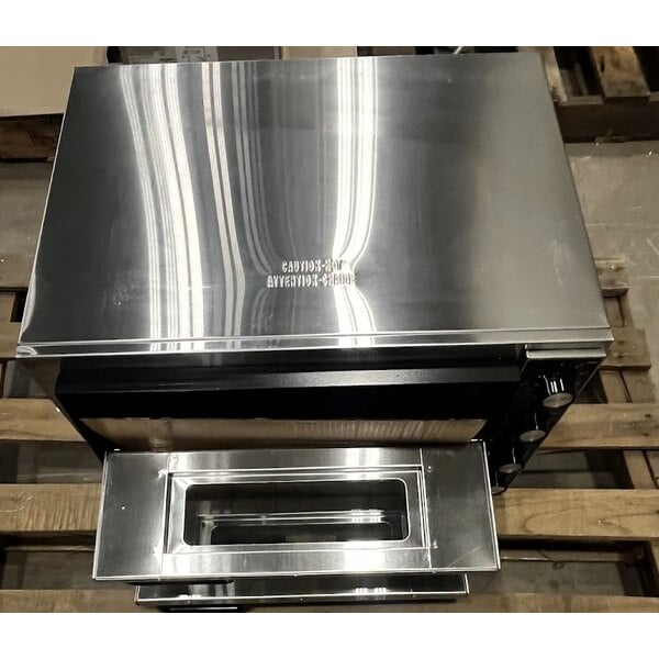Scratch and Dent Waring WPO350 Countertop Double Pizza / Snack Oven - 240V, 3500W