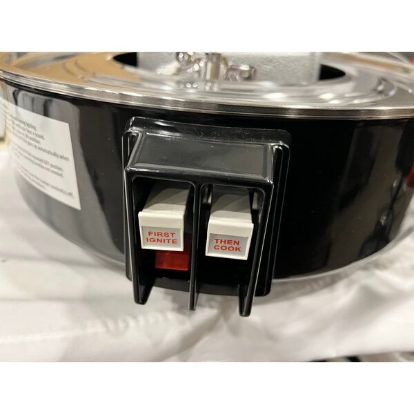 Scratch and Dent Avantco GRCNAT Natural Gas 110 Cup (55 Cup Raw) Gas Rice Cooker / Warmer - 24,000 BTU