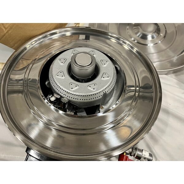 Scratch and Dent Avantco GRCNAT Natural Gas 110 Cup (55 Cup Raw) Gas Rice Cooker / Warmer - 24,000 BTU