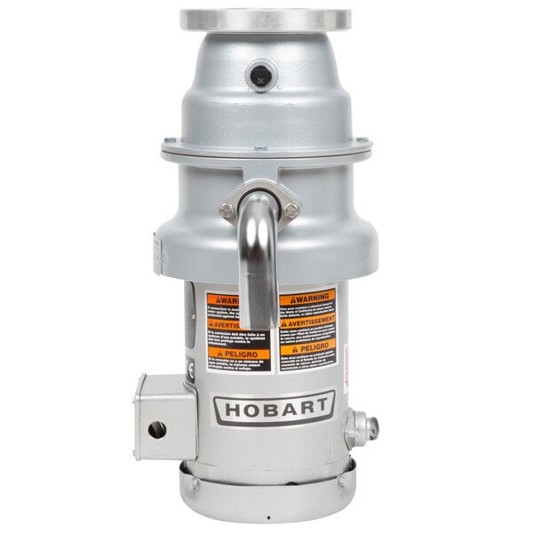 Scratch and Dent Hobart FD4/50-3 Commercial Garbage Disposer with Short Upper Housing - 1/2 hp, 120/208-240V