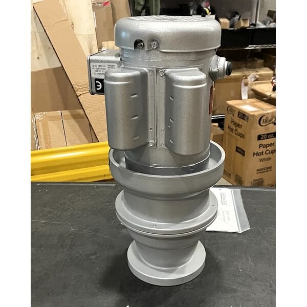 Scratch and Dent Hobart FD4/50-3 Commercial Garbage Disposer with Short Upper Housing - 1/2 hp, 120/208-240V