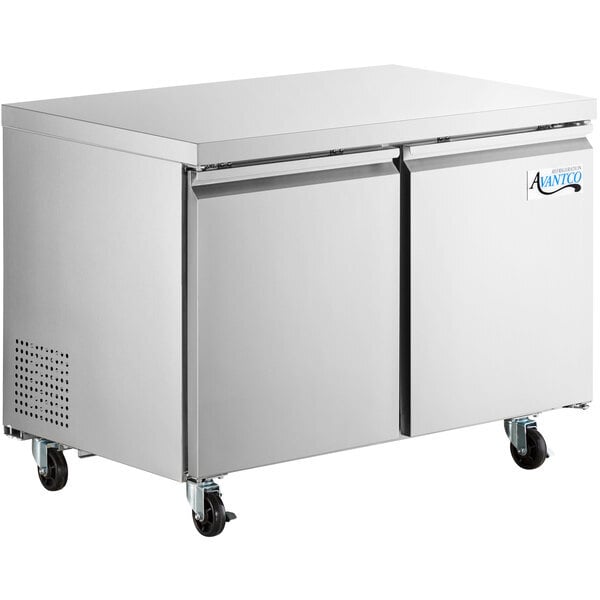 Scratch and Dent Avantco SS-UC-48R-HC 48" Undercounter Refrigerator