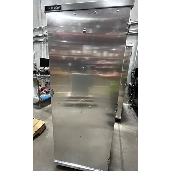 Scratch and Dent Cres Cor 101-1520-20 Aluminum 20 Tray Meal Delivery Cart