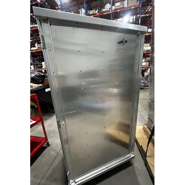 Scratch and Dent Cres Cor 101-1520-20 Aluminum 20 Tray Meal Delivery Cart