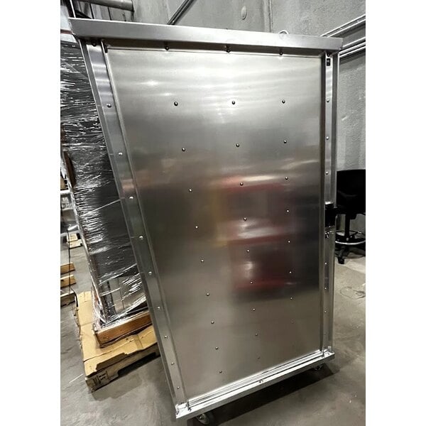 Scratch and Dent Cres Cor 101-1520-20 Aluminum 20 Tray Meal Delivery Cart