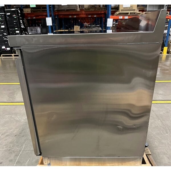 Scratch and Dent Avantco ZWT-60R-HC 60" Front Breathing Worktop Refrigerator with 3 1/2" Backsplash