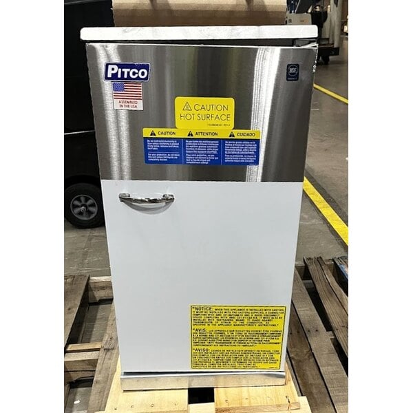 Scratch and Dent Pitco® 35C+S Liquid Propane 35-40 lb. Stainless Steel Floor Fryer