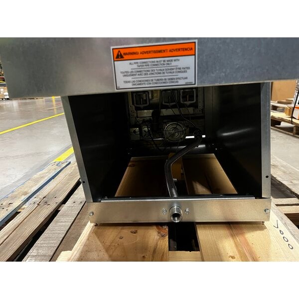 Scratch and Dent Pitco® 35C+S Liquid Propane 35-40 lb. Stainless Steel Floor Fryer