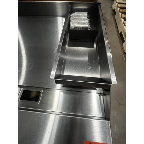 Scratch and Dent Cooking Performance Group G-CPG-48-M 48" Electric Countertop Griddle - 12,000W / 16,000W, 208 / 240V