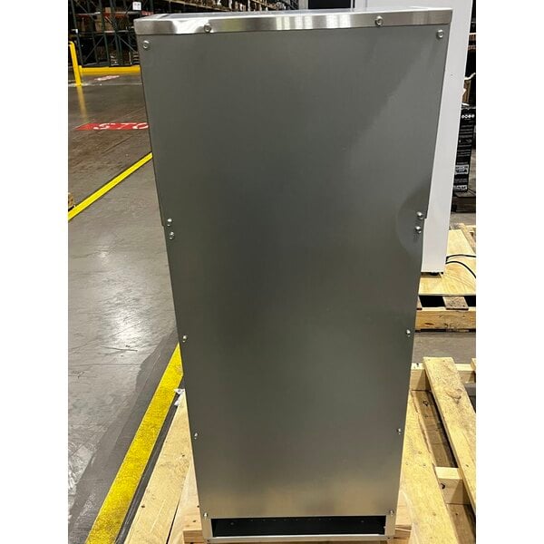 Scratch and Dent Dean by Frymaster SR114E Super Runner Economy 40 lb. Electric Floor Fryer - 208V, 1 Phase