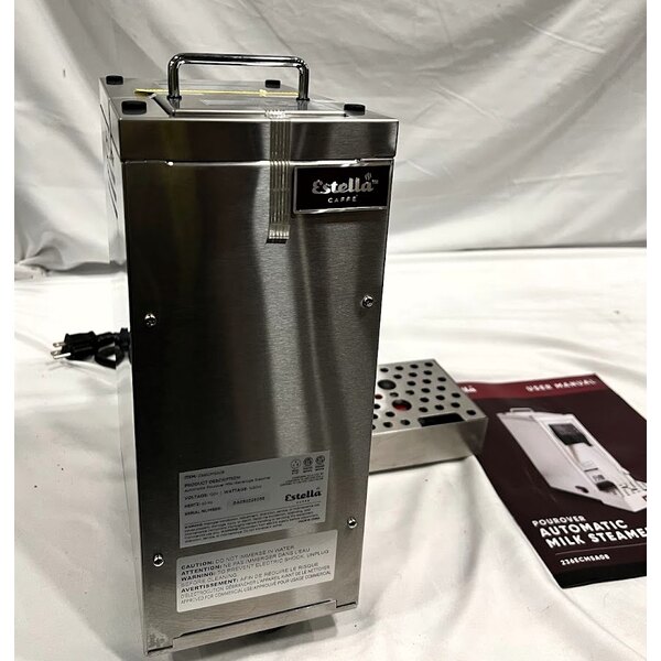 Scratch and Dent Estella Caffe ECMSA08 Automatic Pourover Milk Steamer - 120V, 1,450W