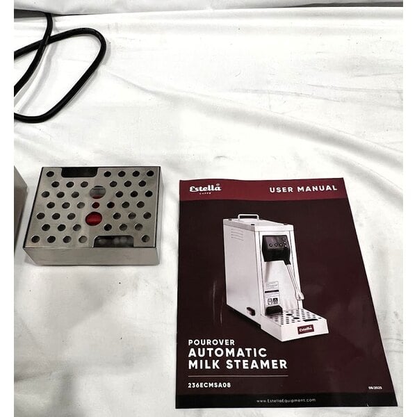 Scratch and Dent Estella Caffe ECMSA08 Automatic Pourover Milk Steamer - 120V, 1,450W