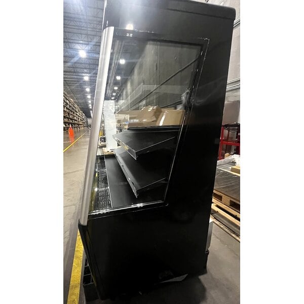Scratch and Dent Avantco MAC-48HC 47" Black Vertical Air Curtain Merchandiser - 115V