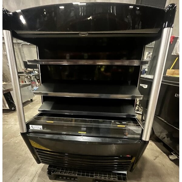 Scratch and Dent Avantco MAC-48HC 47" Black Vertical Air Curtain Merchandiser - 115V