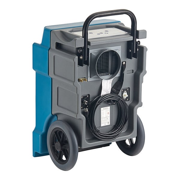 Scratch and Dent Boltic 160 Pint Commercial Dehumidifier with Drain Hose and Wheels - 115V, 735W