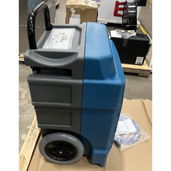 Scratch and Dent Boltic 160 Pint Commercial Dehumidifier with Drain Hose and Wheels - 115V, 735W