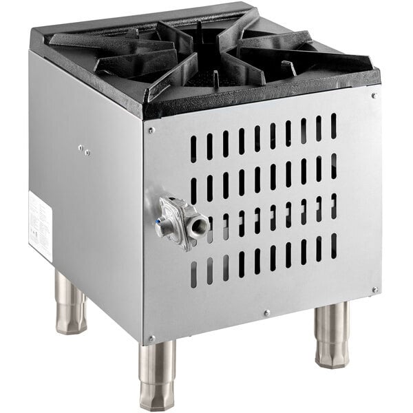 Scratch and Dent Cooking Performance Group CPG-SP-18-N Natural Gas Stock Pot Range - 80,000 BTU
