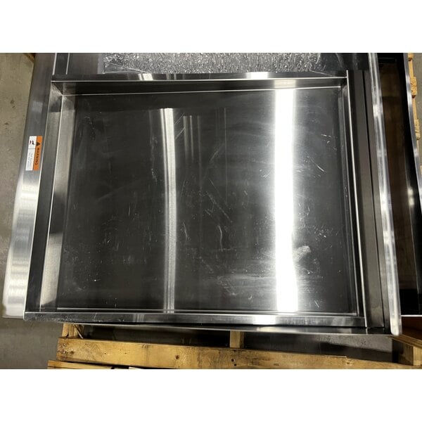 Scratch and Dent Cooking Performance Group GM-CPG-24-NL 24" Gas Countertop Griddle with Manual Controls - 60,000 BTU