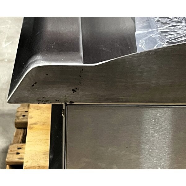 Scratch and Dent Cooking Performance Group GM-CPG-24-NL 24" Gas Countertop Griddle with Manual Controls - 60,000 BTU
