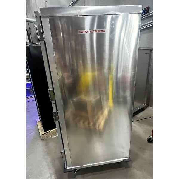 Scratch and Dent Avantco HTI-1836DC Full Size Insulated Heated Holding Cabinet with Clear Dutch Doors - 120V